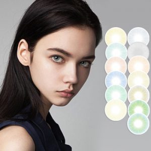 TOPAZIO/ICE/AVELA Colored Contact Lenses 2pcs(1Pair) Yearly Use Gray Eye Contacts Blue Lenses Natural Fashion Lenses Cosmetic