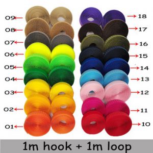 20mm Width velcros no adhesive fastener stick clothing tape sewing magic hook loop sticker strip velcroing strap couture stick