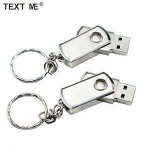 TEXT ME 100% real capacity metal model usb2.0 4GB 8GB 16GB 32GB pen drive USB Flash Drive 64GB creative Pendrive