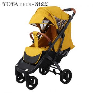 Yoyaplus-max  Baby stroller Cart baby cart Collapsible light Available in all seasons High landscape Free shipping in Russia