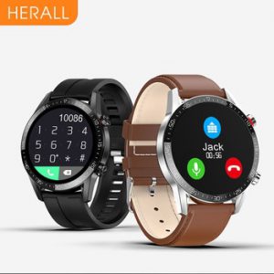 HERALL 2020 Smart Watch Bluetooth Call Smartwatch Men Women Waterproof Sport Fitness Bracelet For Android Apple Xiaomi Honor