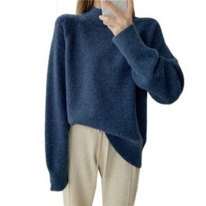 warm women's sweaters 2020  thick Autumn Winter women's wool sweater oversize female Women chic female loose women's jumper pull