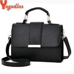 Yogodlns 2020 Summer Fashion Women Bag Leather Handbags PU Shoulder Bag Small Flap Crossbody Bags for Women Luxury Lady Purse