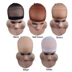 2 Pieces/Pack Wig Cap Hair net for Weave  Hairnets Wig Nets Stretch Mesh Wig Cap for Making Wigs Free Size