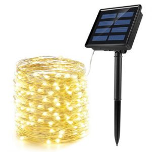 LED Solar Light Outdoor Waterproof Fairy Garland String Lights Christmas Party Garden Solar Lamp Decoration 7/12/22/32/42M