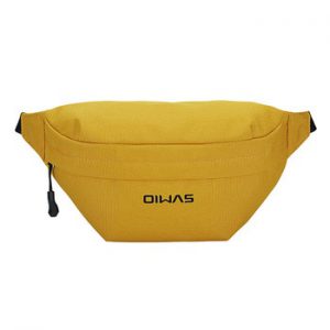 Oiwas Ins Street Trend Chest Bag College Students Women's Waist Bag Purse Girls Pack Fashion Crossbody Banana Travel Belt Bags