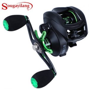 Sougayilang Anti-corrosion Baitcasting Reel 8.1:1 High Speed 12+1BB Fishing Reel Wheel Freshwater Saltwater Fishing Tackle