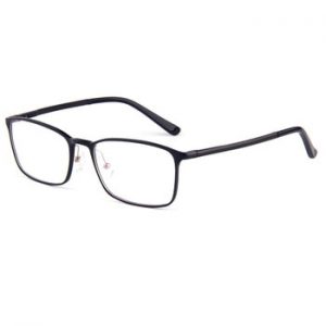 Fashion Full-Rim Eyeglasses Frame Brand Designer Business Men Frame Hydronalium Glasses With Spring Hinge On Legs GF521