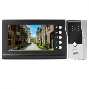 Homefong Wired Video Door Phone with Lock video intercom for Apartment Home Electric Lock Access Control System 3A Power Control