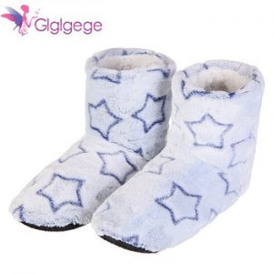 Glglgege 2019 New  Plush Cotton Home Indoor Winter warm Slippers Girls Bedroom Family Shoes Ladies Slipper Warm Floor Women