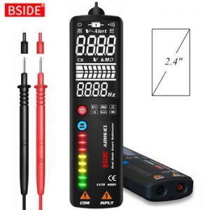 BSIDE ADMS1 Digital Multimeter Smart Tester DC AC Voltmeter+EBTN LCD Voltage Indicator Detector Screwdriver+Hidden Wire test