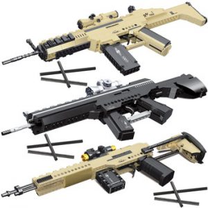 Creator Expert Guns Building Blocks Technic Moc Automatic Rifle  M416 Bricks Military Games Toys for Children