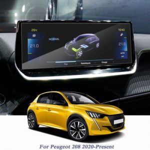 7inch 10inch Car Styling For Peugeot 208 2020-Present GPS Navigation Screen Film Display Screen Film Interior Sticker Accessory