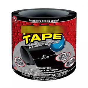 1.52m Super Strong Fiber Waterproof Tape Stop Leak Seal Repair Tape Performance Self Tape Fiberfix Adhesive Tape PE Tube PVC Etc