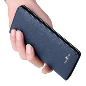 New Mens Wallet Genuine Leather Bifold Short Wallets Card Holder Slots Pocket Ultra Slim Saffiano Multi Card Purse WILLIAMPOLO