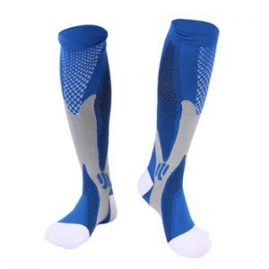 Men Women Compression Socks Fit For Sports Black Compression Socks For Anti Fatigue Pain Relief Knee High Stockings EU 39-47 Hot