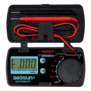 all-sun EM3082 Mini Auto Range Digital Multimeter  Tester AC DC Ammeter Voltmeter Ohm Portable Pocket Meter voltage meter