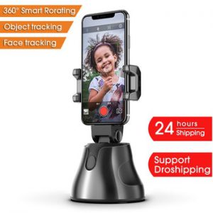 Apai Genie Auto Smart Shooting Selfie Stick 360° Object Tracking Holder All-in-one Rotation Face Tracking Camera Phone Holder