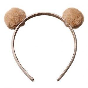 Children's hair accessories headband cute autumn and winter plush ball Baby Hair Headband wholesale baby hair band