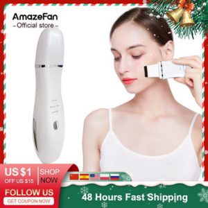 Ultrasonic Skin Scrubber Peeling Shovel Ion Acne Blackhead Remover Deep Face Cleaning Machine face Lifting Facial Massager