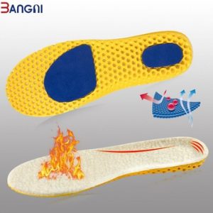 3ANGNI Keep Warm Heated Cashmere Thermal Insoles Thicken Soft Breathable Winter Sport Shoes Insert For Man Woman Boots Pad Sole