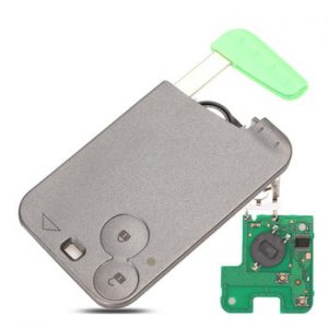 Bilchave 2 Buttons Smart Card Key 433Mhz PCF7947 ID46 Transponder Chip For Renault Laguna Espace Remote Car Key Control