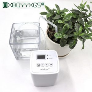 Home Garden Supplies Potted Plants Watering Device Double Pump Intelligent Timer Controller ABS Automatic Drip Irrigation System