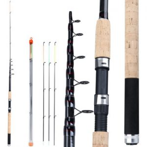 Sougayilang Feeder Fishing Rod Telescopic Spinning Casting Travel Rod 3.0m 3.3m 3.6m Vara De Pesca Carp Feeder 60-180g Pole