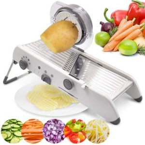 Vegetable Kitchen Tool Mandoline Slicer Manual Vegetable Cutter Professional Grater With Adjustable 304 Stainless Steel Blades