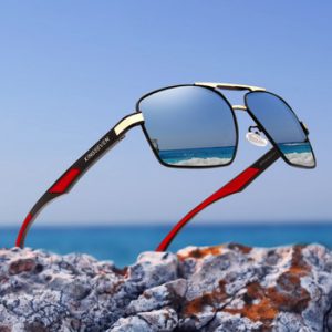 KINGSEVEN Aluminum Men's Sunglasses Polarized Lens Brand Design Temples Sun glasses Coating Mirror Glasses Oculos de sol 7719