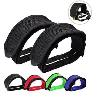 1pair Nylon Bicycle Pedal Straps Toe Clip Foot Strap Belt Adhesivel Bicycle Pedal Tape Fixed Gear Bike Cycling Cover