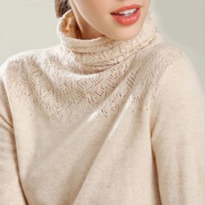 turtleneck women clothing long sleeves loose solid pullover casual fashion sweater