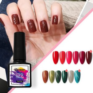 Gel Nail Polish UV LED All For Manicure Semi Permanent Varnish Soak Off Matte Base Top Coat Shiny Color Art Mirineer