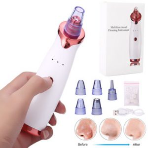 Blackhead Remover Deep Pore Acne Pimple Removal Vacuum Suction Diamond T Vacuum Suction Facial Diamond Beauty Clean Skin Tool