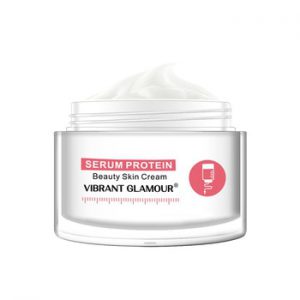 VIBRANT GLAMOUR Serum Protein Anti-Wrinkle Face Cream  Reduce Red Blood Anti-allergy Deep Hydration Whitening Firming Skin Care