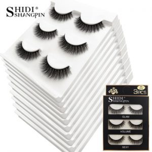 New 30 Pairs natural false eyelashes thick make ups 3d mink lashes soft eyelash extension fake eye lashes mink eyelashes fashion