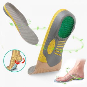 VAIPCOW PVC Orthopedic Insoles EVA Orthotics flat foot Health Sole Pad for Shoes insert Arch Support pad for plantar fasciitis