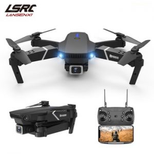 LSRC 2021 New Quadcopter Drone E525 HD 4K 1080P Camera and WiFi FPV HeightKeeping RC Foldable Quadcopter Dron Toy Gift