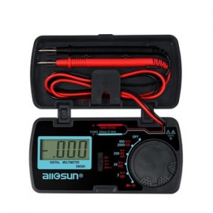 all sun all-sun  EM3081 EM3082 EM3085A Digital Multimeter 3 1/2 1999 AC/DC Ammeter Voltmeter Ohm Portable Meter voltage meter