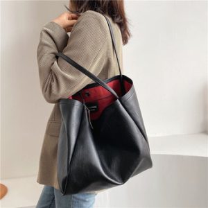 ValenKuci Big Soft Women HandbagsFashion Leather Bag Large Capacity Female Tote Bags High Quality Ladies Shopper Shoulder Bags