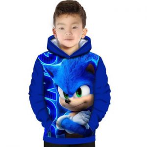 Sonic the Hedgehog Boys Hoodie Sweatshirt Clothes Children's Hoodies For Teen Girls Clothes Baby Boys Clothes Hoodie Kid