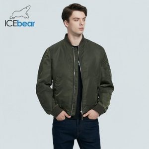 ICEbear 2020 New spring men's short jacket fashion flight coat men's clothing high-quality brand jacket MWC20706D