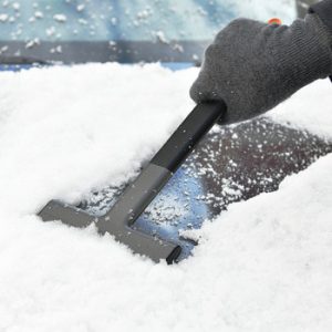 Baseus Ice Scraper Snow Removal Car Windshield Window Snow Cleaning Scraping Tool TPU Auto Ice Breaker Snow Shovel