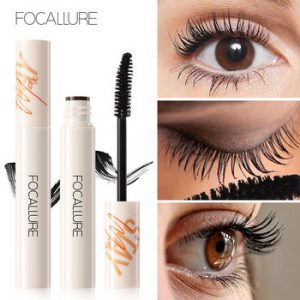 FOCALLURE Black Mascara Eyelashes Curling Thick Makeup Lengthening Eyelashes Makeup Waterproof Mascara Cosmetics