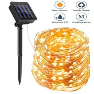 8 Modes Outdoor Solar String Fairy Lights 10M 20M LED Solar Lamps 100/200leds Waterproof Christmas Decoration for Garden Street