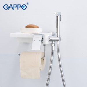 GAPPO bidet faucets shower sprayer bidet toilet faucet bidet  multifunctional bidet toilet water taps for bathroom shelf holder