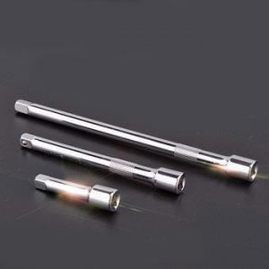 1Pc 50mm 100mm 150mm Long Extension Bar 1/4 Drive Ratchet Socket Extender Hand Adjustment Tool Extension Socket Drive Hand Tool