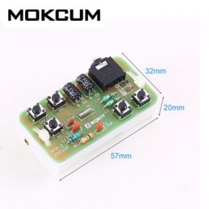 DIY Kit FM Stereo Radio Module Adjustable 76-108MHz Wireless Receiver DC 3V