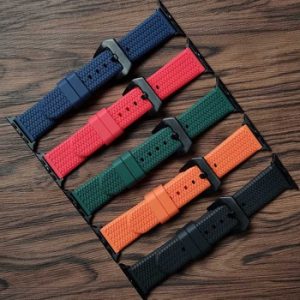 3D Silicone Strap for Apple Watch Band 42mm 38mm 44mm 40mm Strap Rubber Iwatch Bands for iWatch Bracelet Series 6/5/4/3/2/1