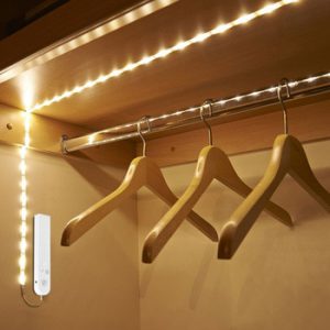 1M 2M 3M Wireless Motion sensor LED Night light Bed Cabinet Stairs light USB LED Strip lamp 5V For TV Backlight lighting